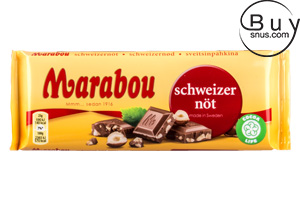 Marabou Mjölkchoklad Schweizernöt 100g