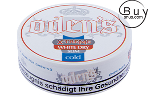 Odens Extreme Cold Slim White Dry Chewing Bags