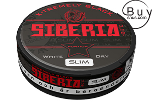 Siberia X-Tremely Black Slim White Dry