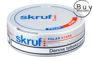 Skruf Slim Polar White Portion (Strong)