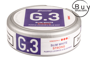 General G.3 - Slim White Strong Licorice-Mint