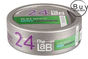 The LaB 24 Slim White Mint Licorice Xylitol 