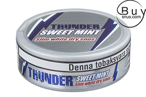 Thunder Sweet Mint Slim White Dry