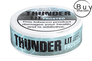 Thunder Ult Frosted White Dry Chewing Bags