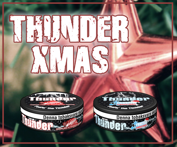 Neuer Weihnachtssnus von Thunder!