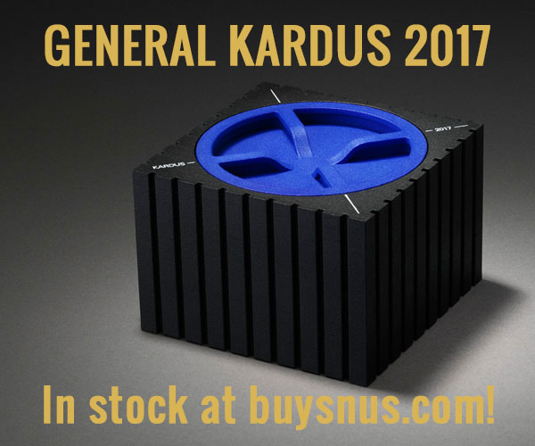New high end loose snus - General Kardus 2017
