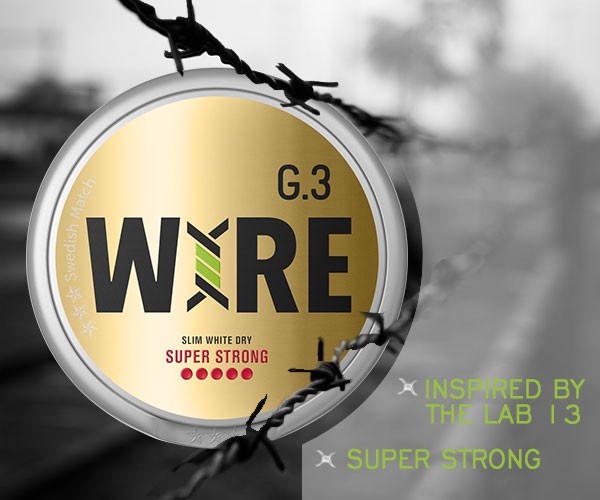 New snus at buysnus.com, General G.3 WIRE Super Strong 
